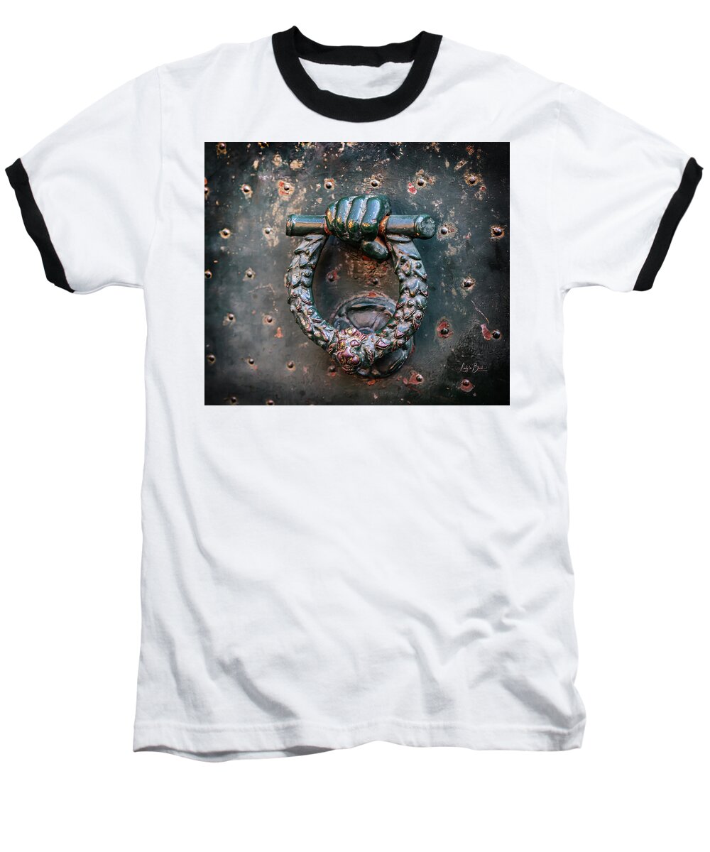 Weathered Door Knocker Italy - Baseball T-Shirt