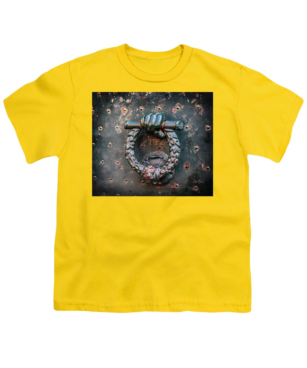 Weathered Door Knocker Italy - Youth T-Shirt