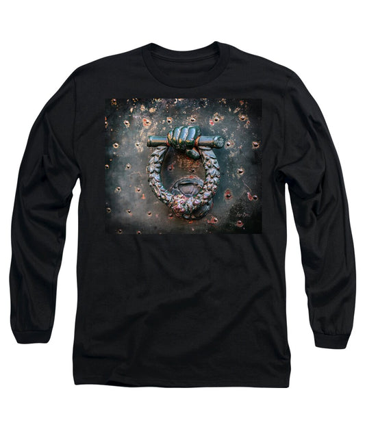 Weathered Door Knocker Italy - Long Sleeve T-Shirt