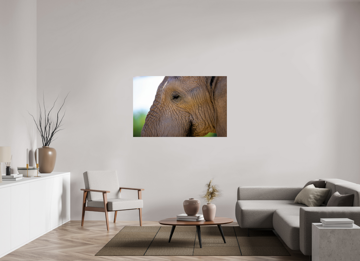 53.9 x 35″, Photo Print Under Acrylic Glass Ellie In Deep Thought