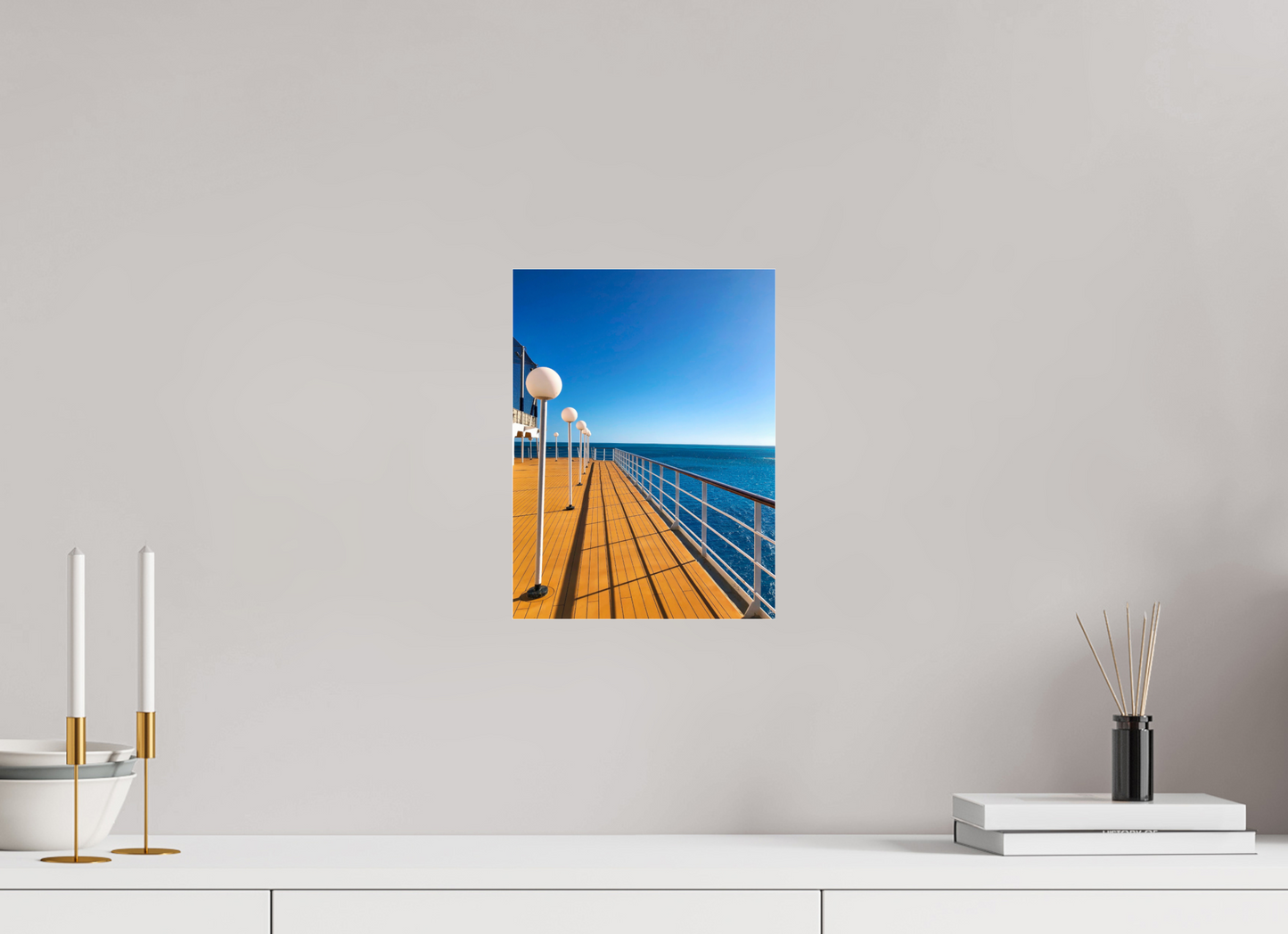 9 x 12″, Photo Print Under Acrylic Glass Cruise Life