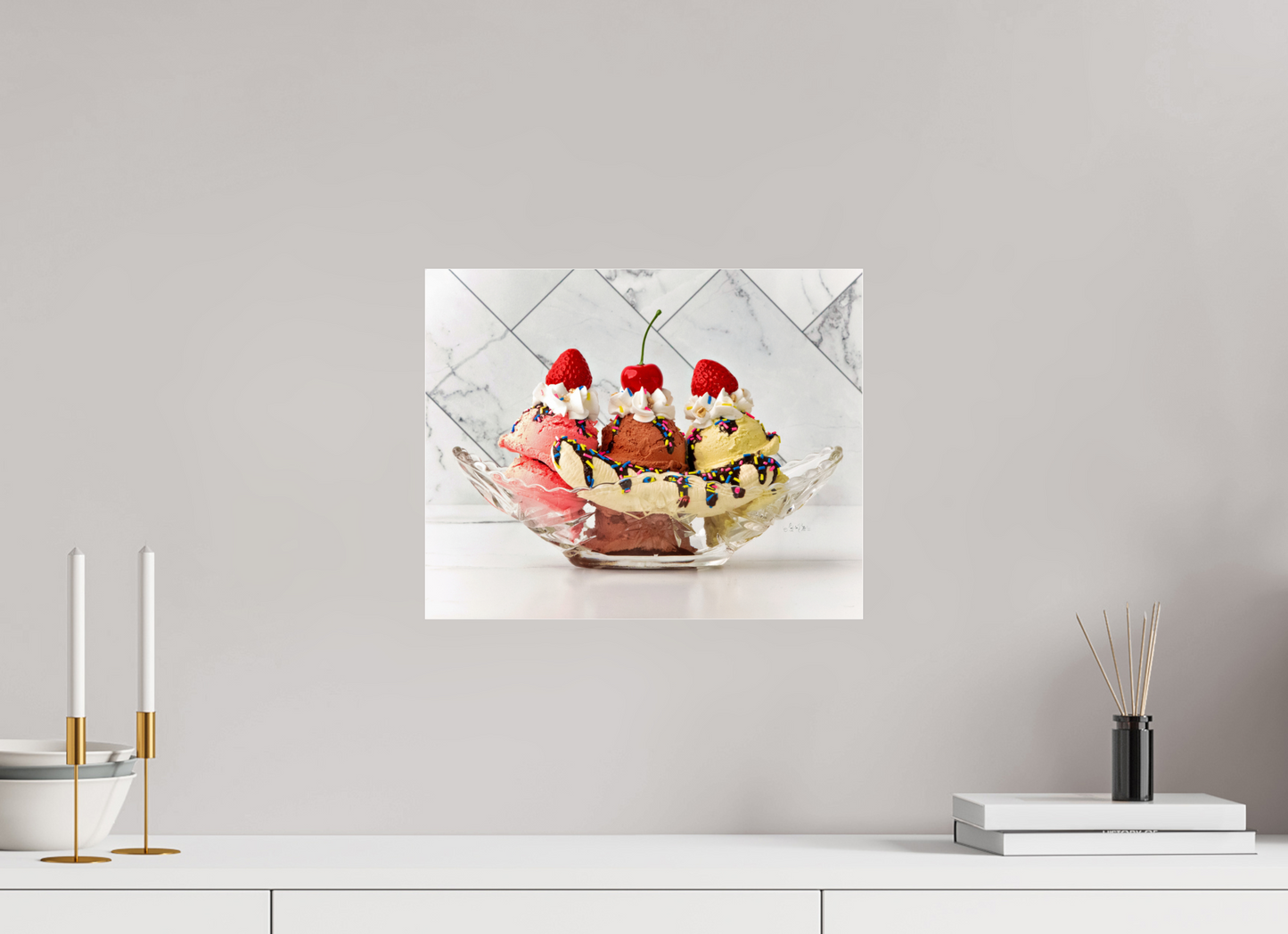 15 x 12″, Photo Print Under Acrylic Glass Sundae