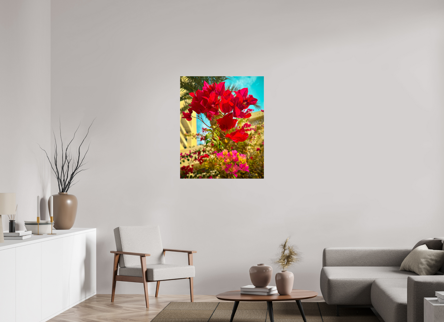 31 x 37.8″, Photo Print Under Acrylic Glass Gardens II