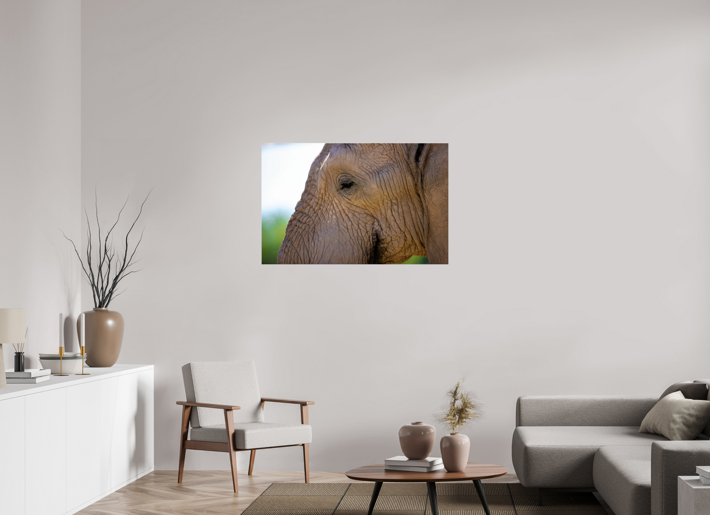 43.1 x 28″, Photo Print Under Acrylic Glass Ellie In Deep Thought