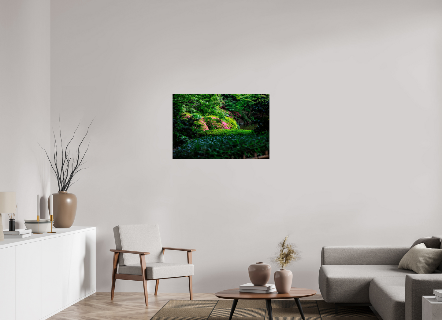 36 x 24″, Photo Print Under Acrylic Glass Gardens of Tokyo II