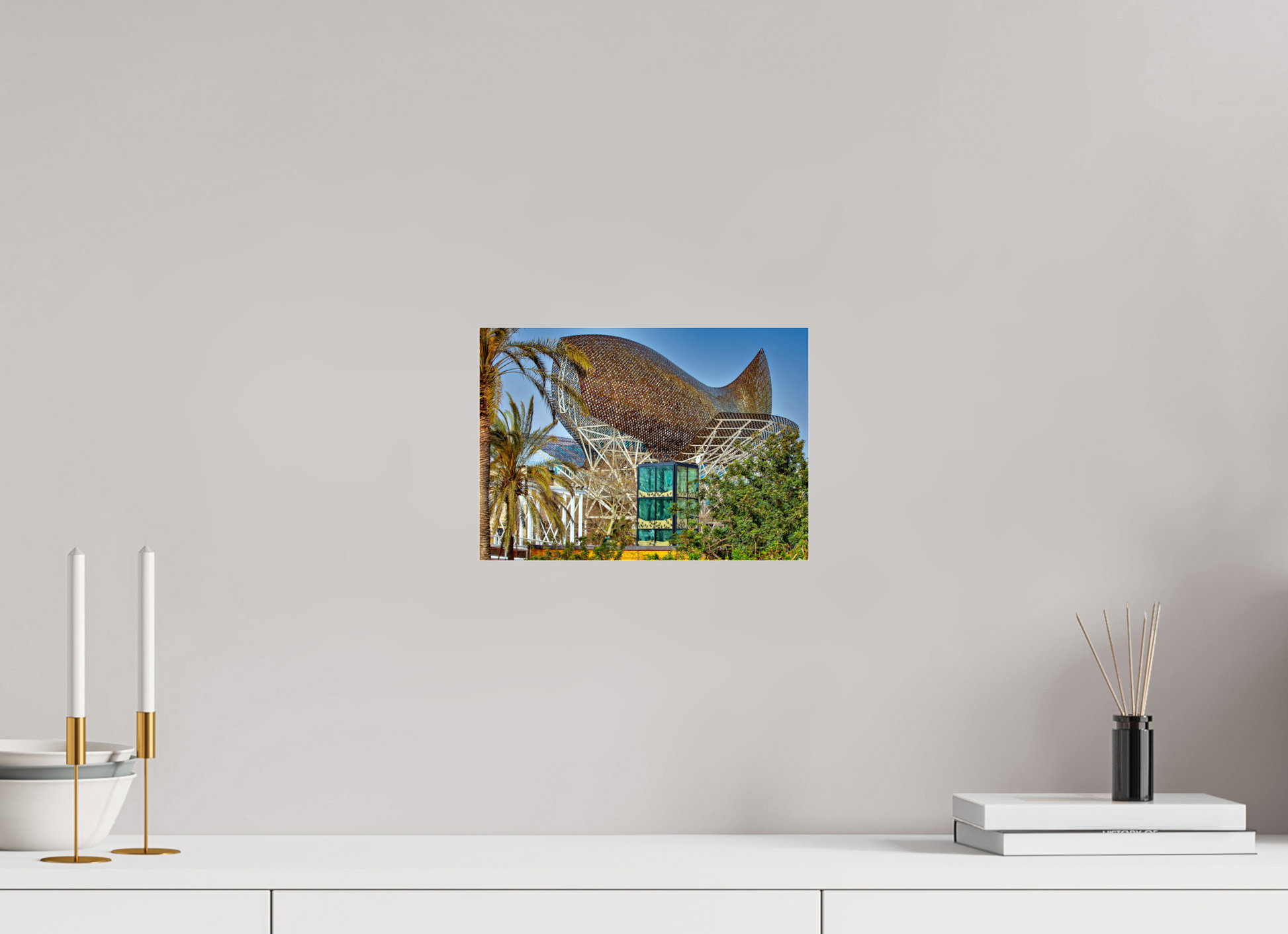 11.3 x 8″, Photo Print Under Acrylic Glass Latin Palace