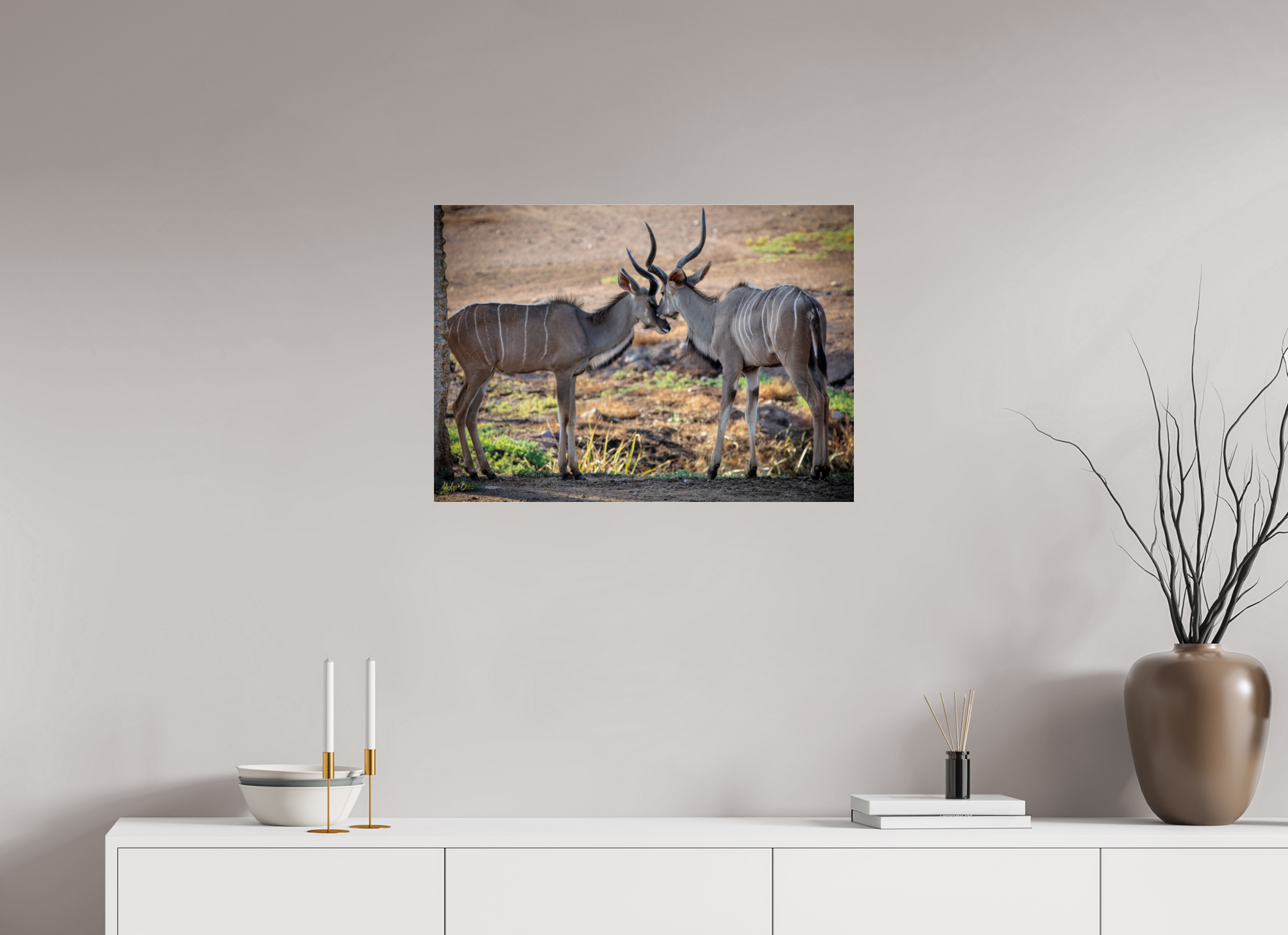 28.3 x 20″, Photo Print Under Acrylic Glass Love You, Too