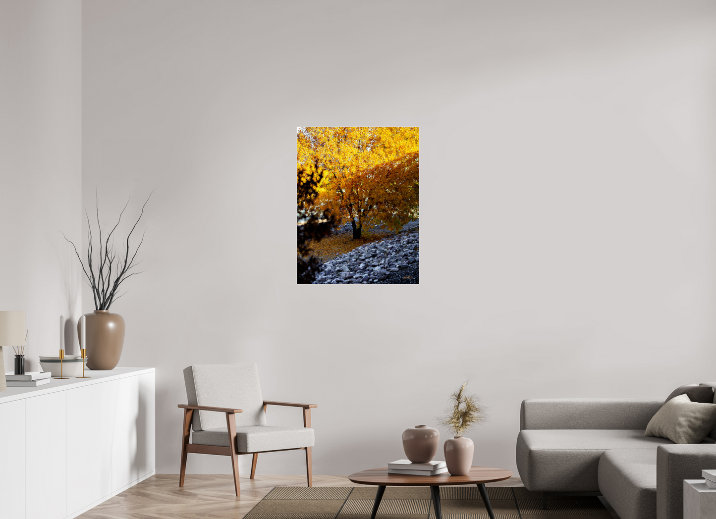 28 x 36″, Photo Print Under Acrylic Glass December in Arizona