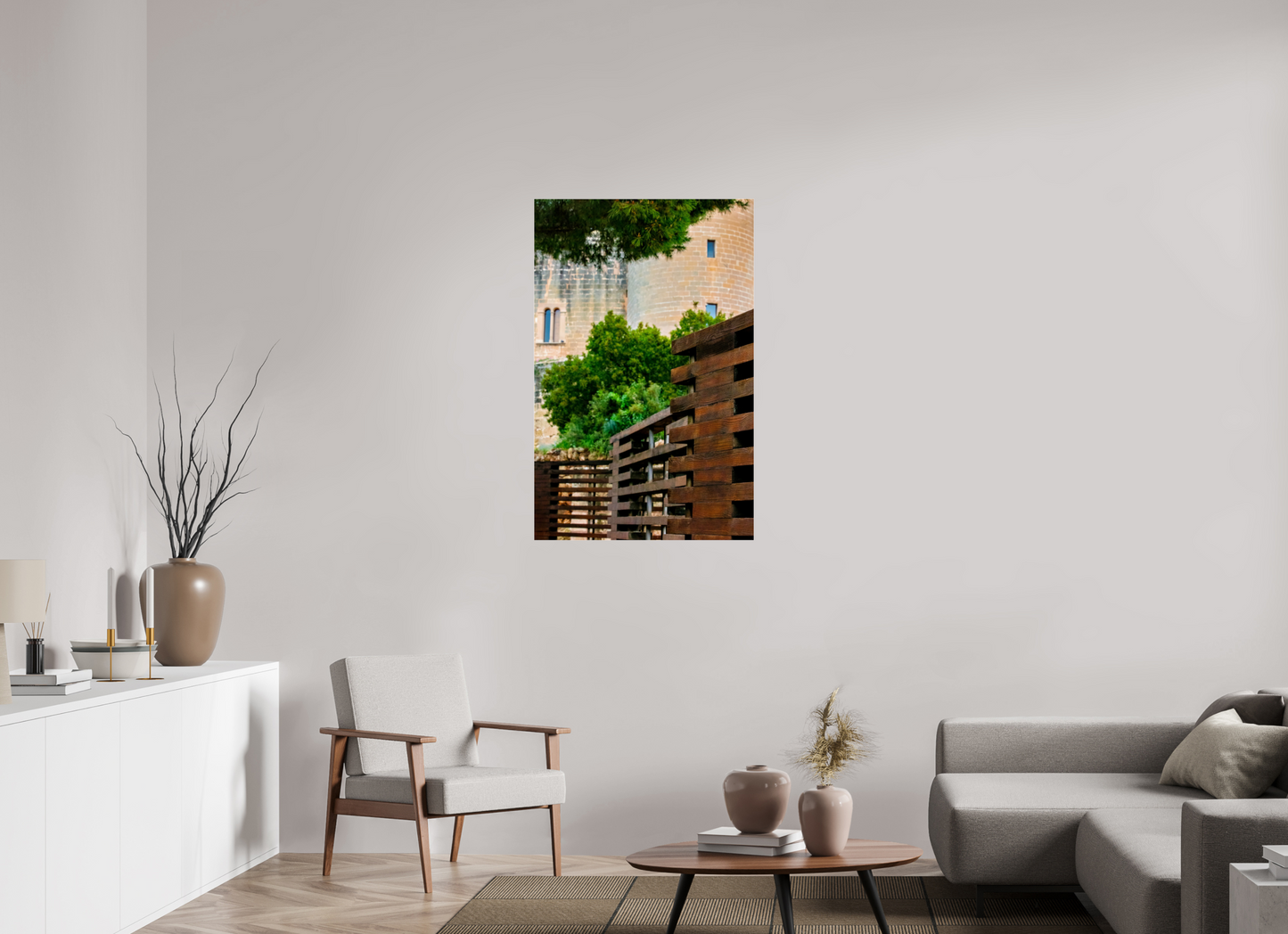 28 x 43.5″, Photo Print Under Acrylic Glass Spain Castle V