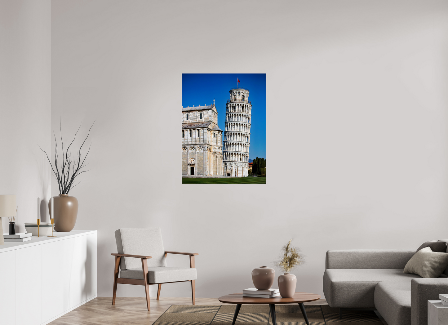 31 x 40.4″, Photo Print Under Acrylic Glass Piazza dei Miracoli