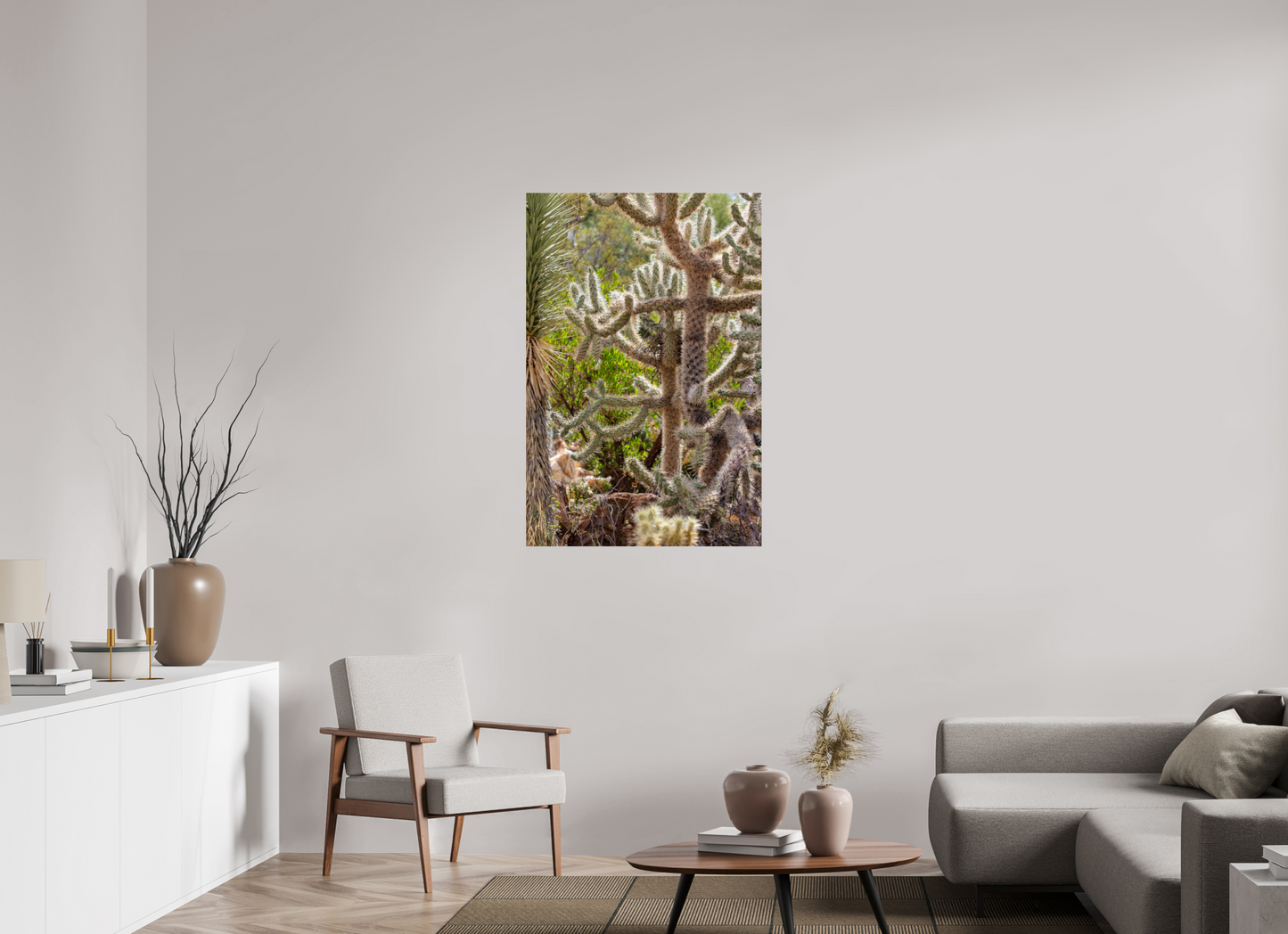 30 x 45″, Photo Print Under Acrylic Glass Cactus Wild Party