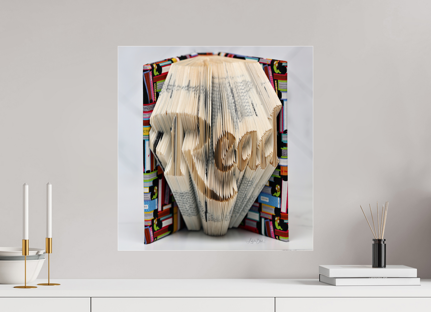 20 x 21″, Photo Print Under Acrylic Glass Read