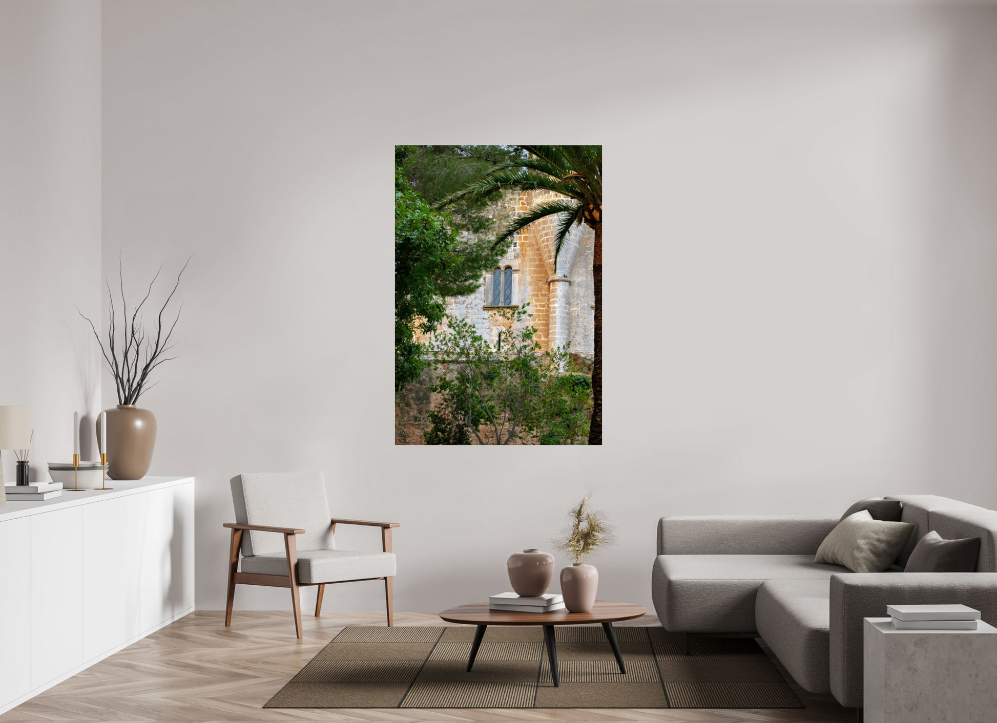 43 x 62.3″, Photo Print Under Acrylic Glass Spain Castle II