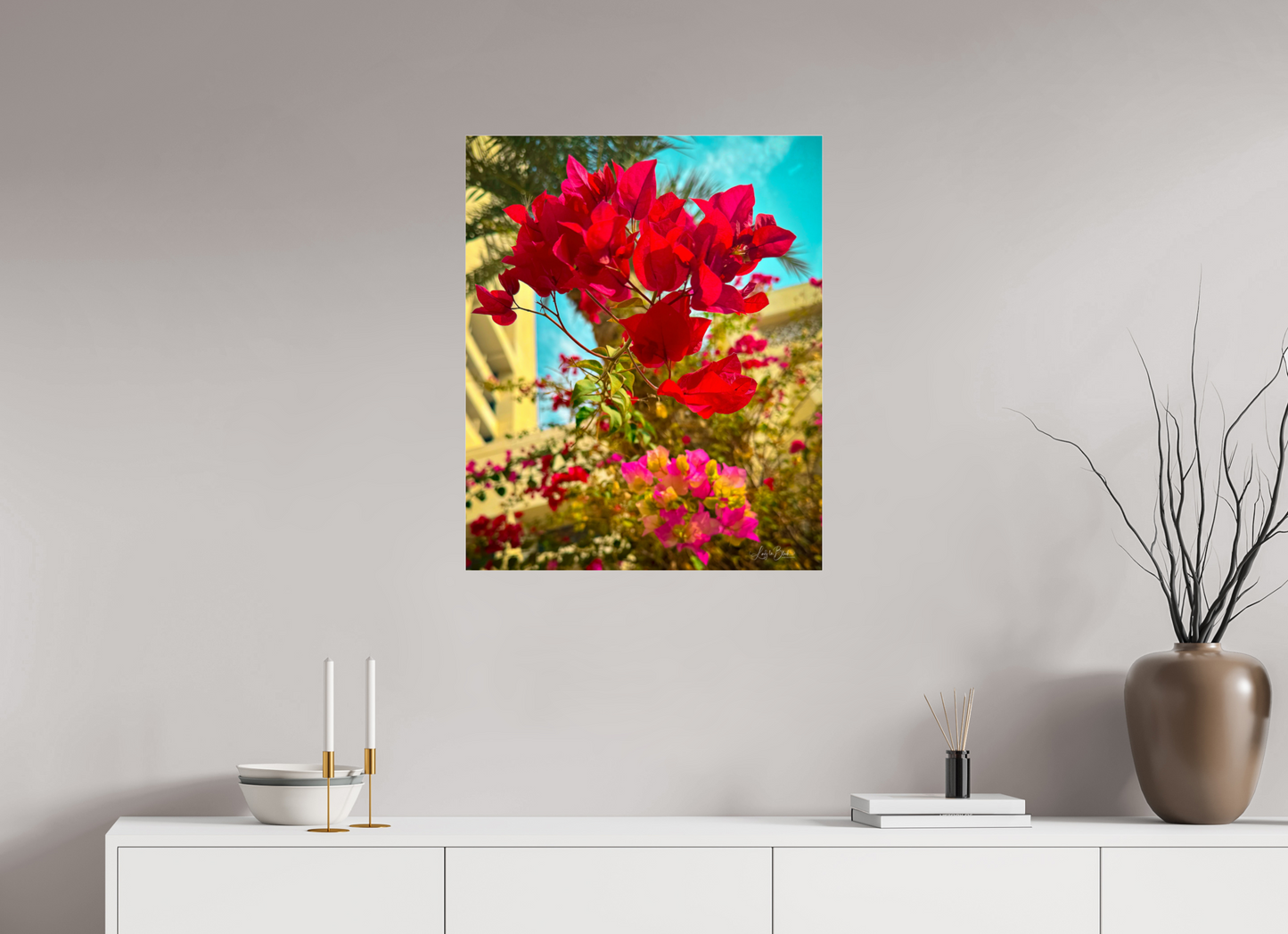 24 x 29.3″, Photo Print Under Acrylic Glass Gardens II