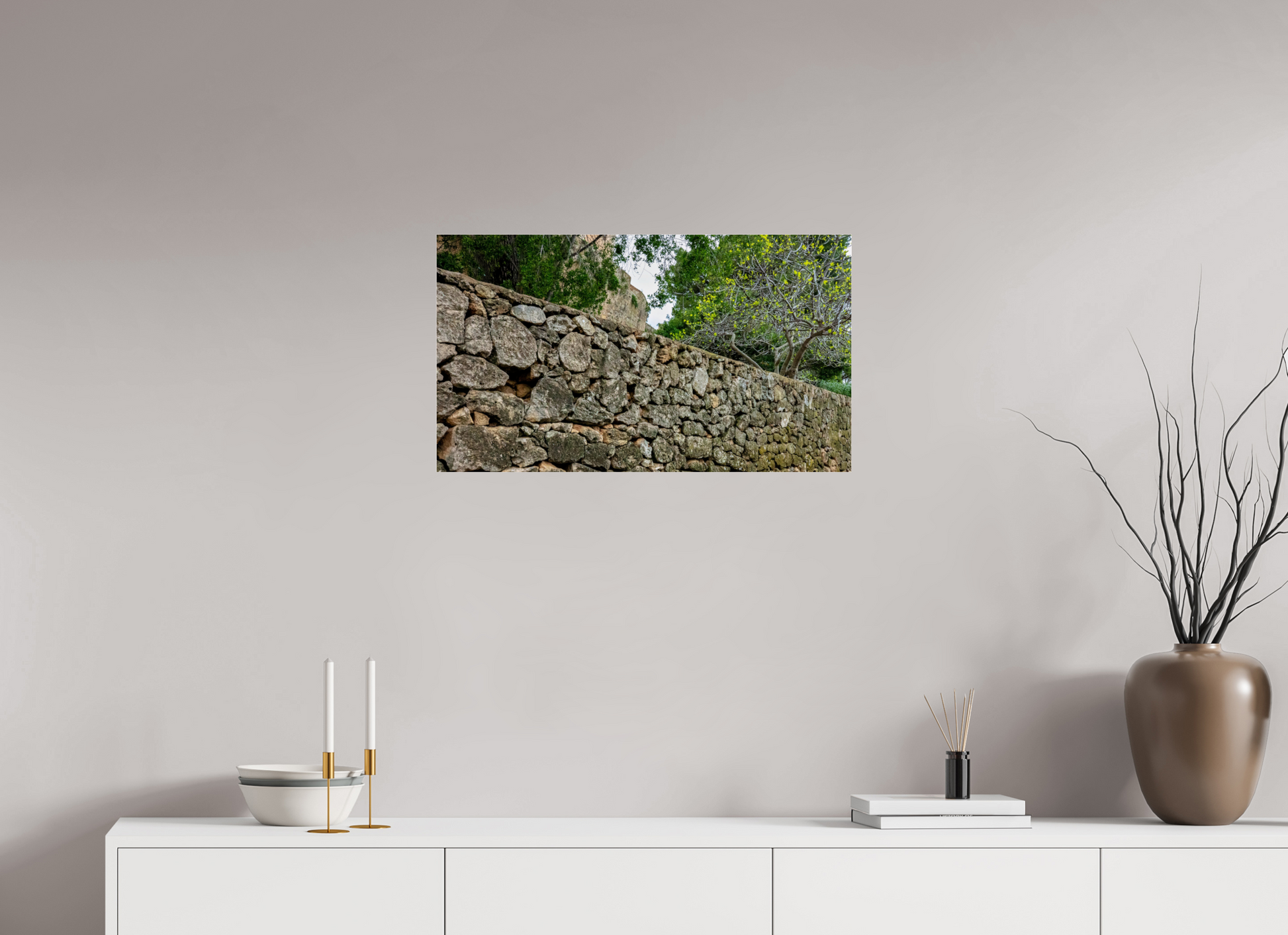 28 x 16″, Photo Print Under Acrylic Glass Spain Castle VII