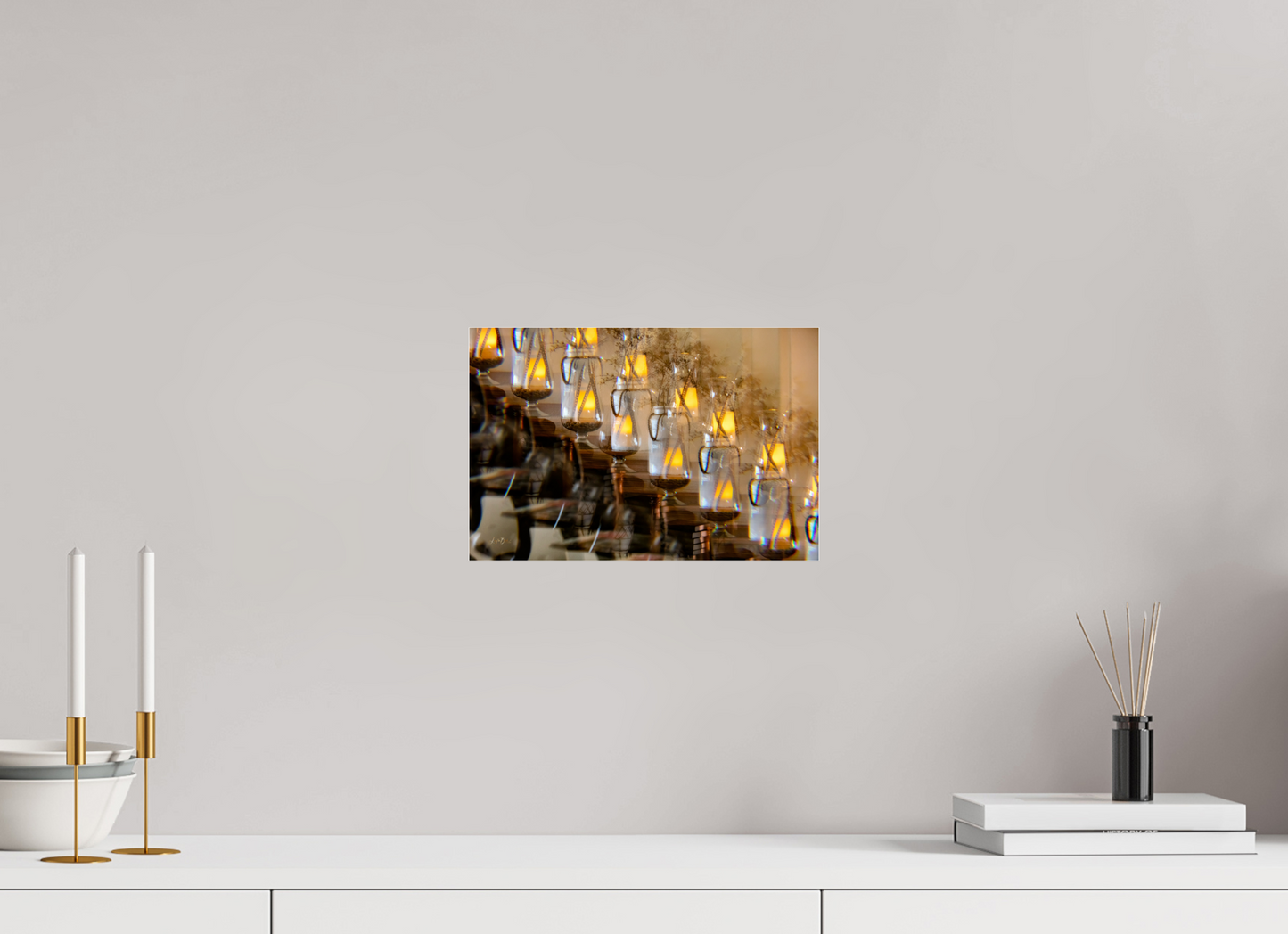 12 x 8″, Photo Print Under Acrylic Glass Kaleido Slope