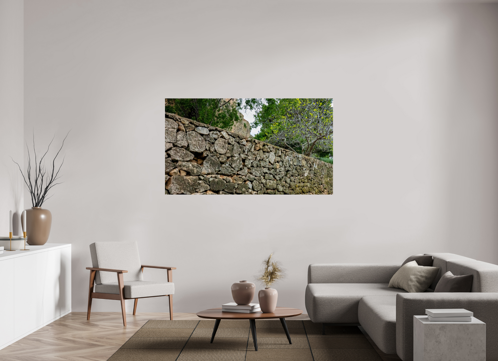 68.1 x 39″, Photo Print Under Acrylic Glass Spain Castle VII