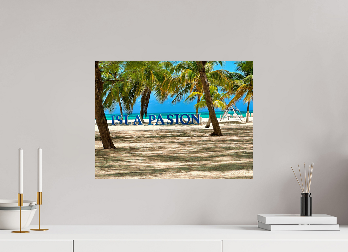 20 x 15″, Photo Print Under Acrylic Glass Passion Island