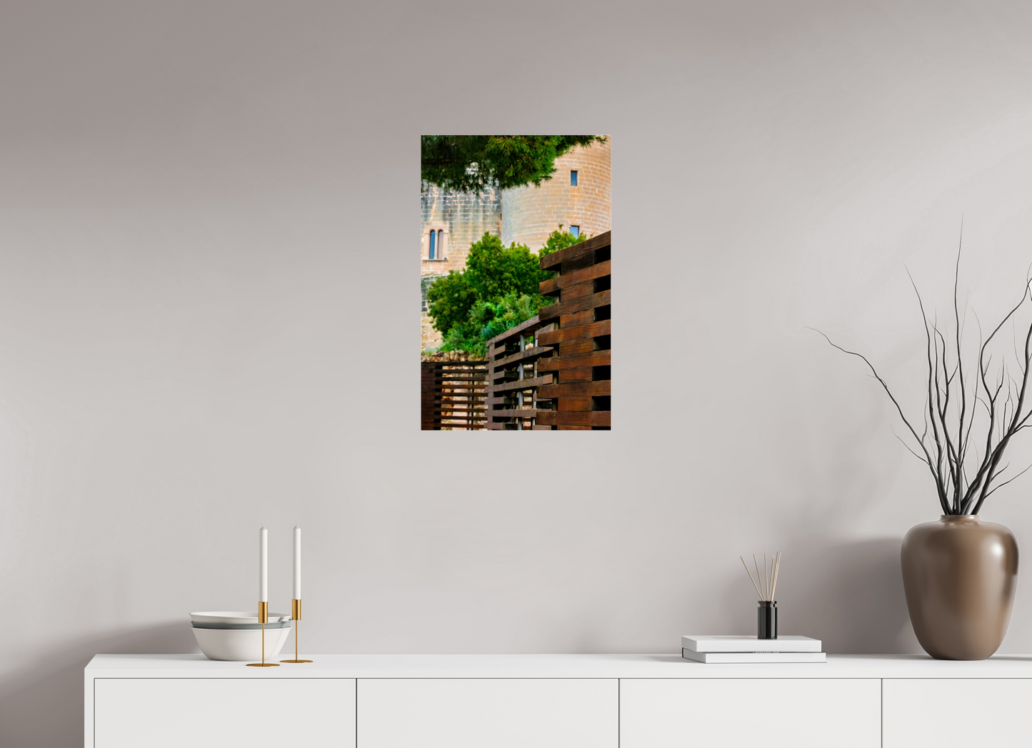 16 x 24.8″, Photo Print Under Acrylic Glass Spain Castle V