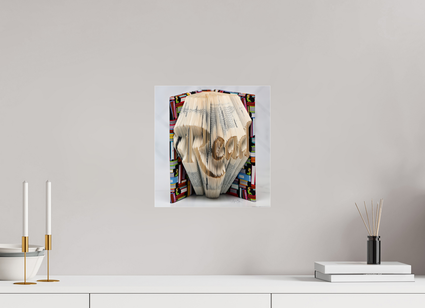 12 x 12.6″, Photo Print Under Acrylic Glass Read