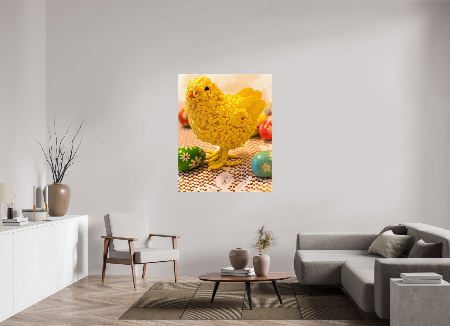 43 x 54.1″, Photo Print Under Acrylic Glass Easter Eggs II