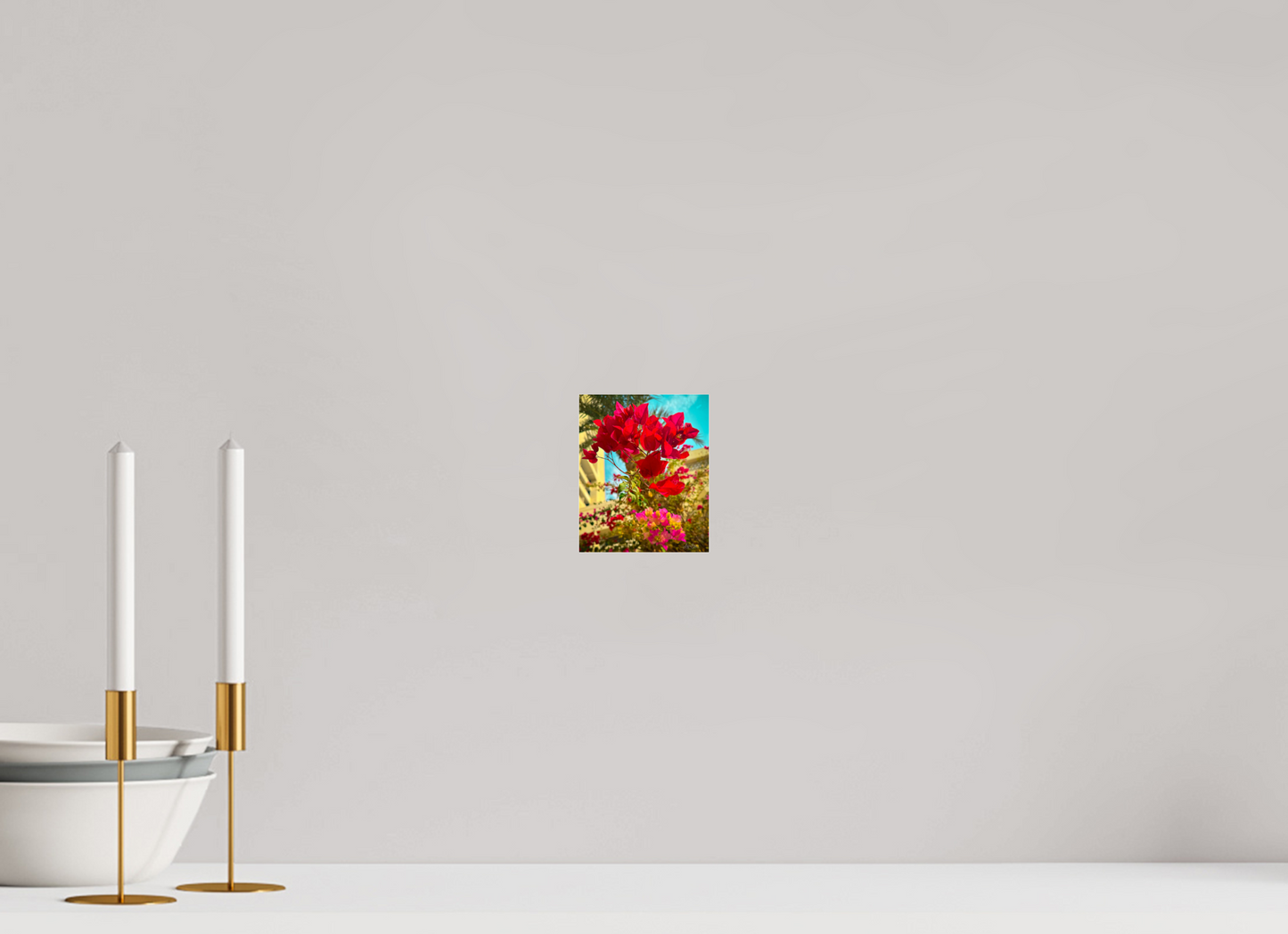 4 x 4.9″, Photo Print Under Acrylic Glass Gardens II