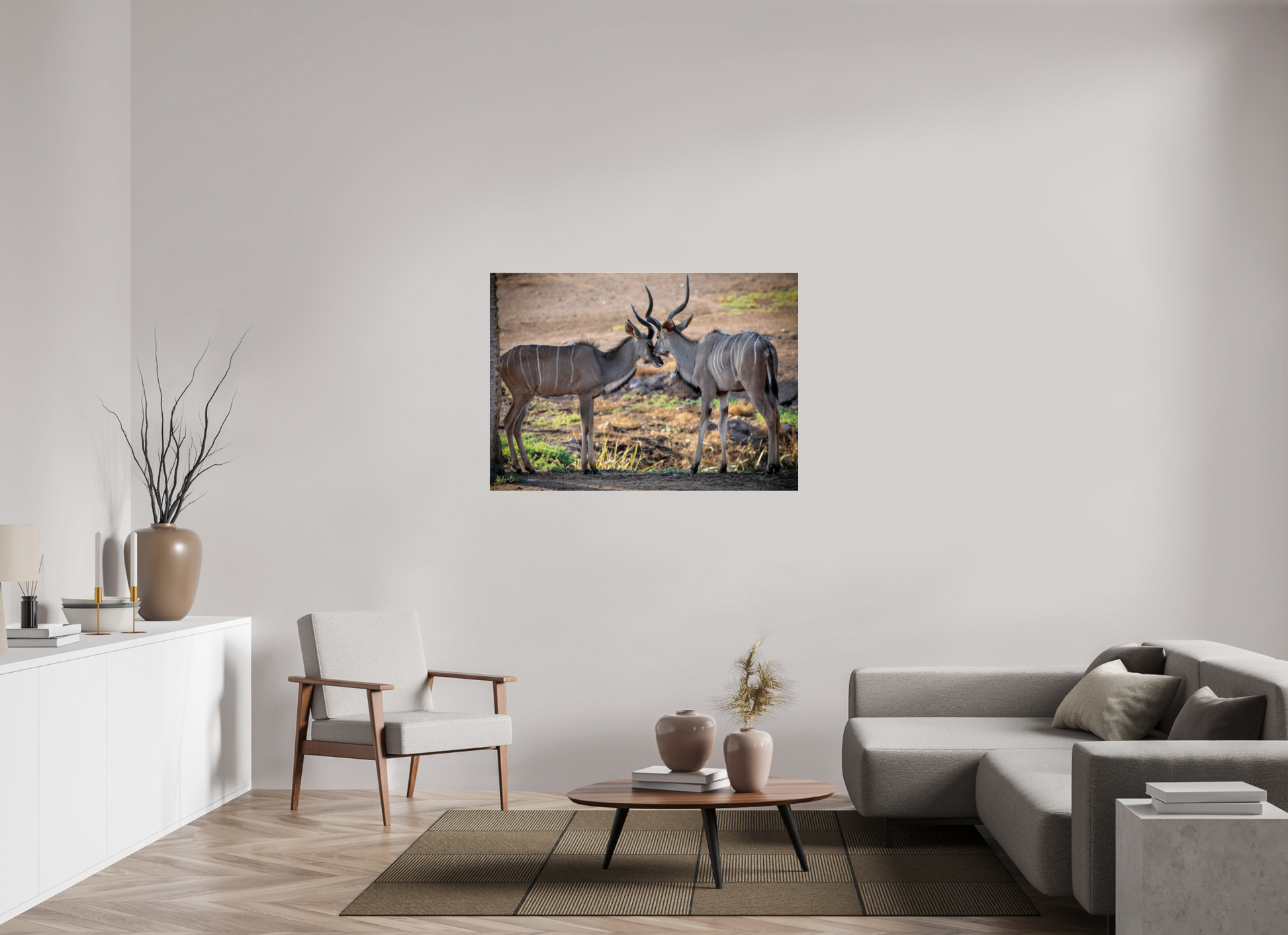49.5 x 35″, Photo Print Under Acrylic Glass Love You, Too