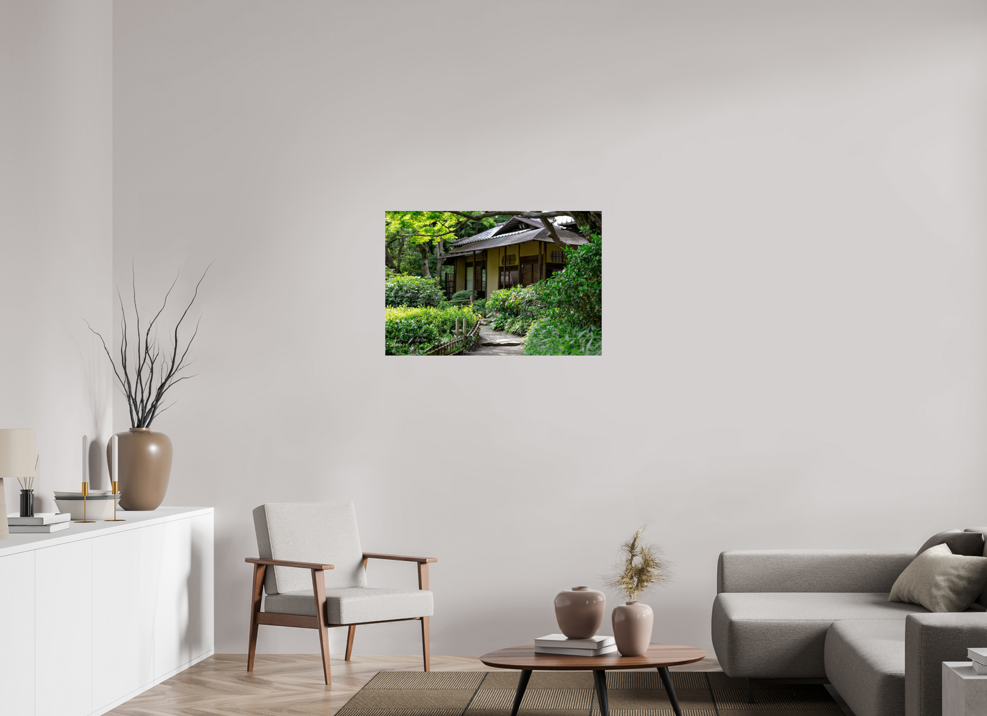 36 x 24″, Photo Print Under Acrylic Glass Gardens of Tokyo VI