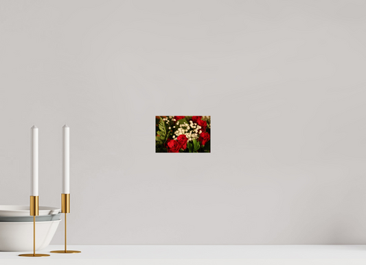 6 x 4″, Photo Print Under Acrylic Glass Roses III