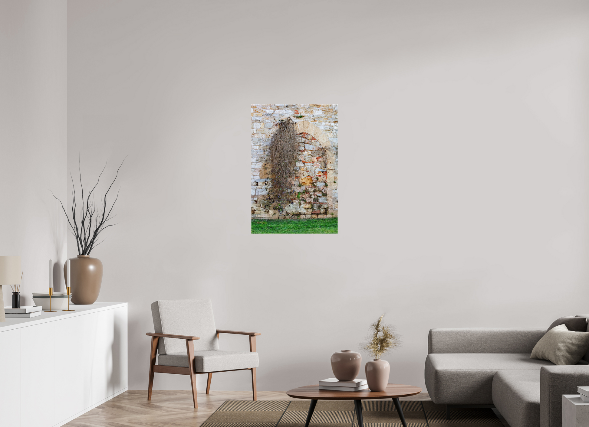 24 x 36″, Photo Print Under Acrylic Glass City Wall of Pisa