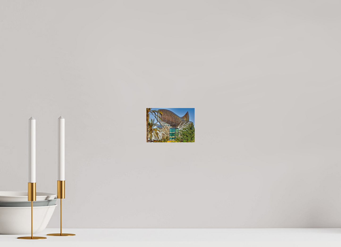 5.6 x 4″, Photo Print Under Acrylic Glass Latin Palace