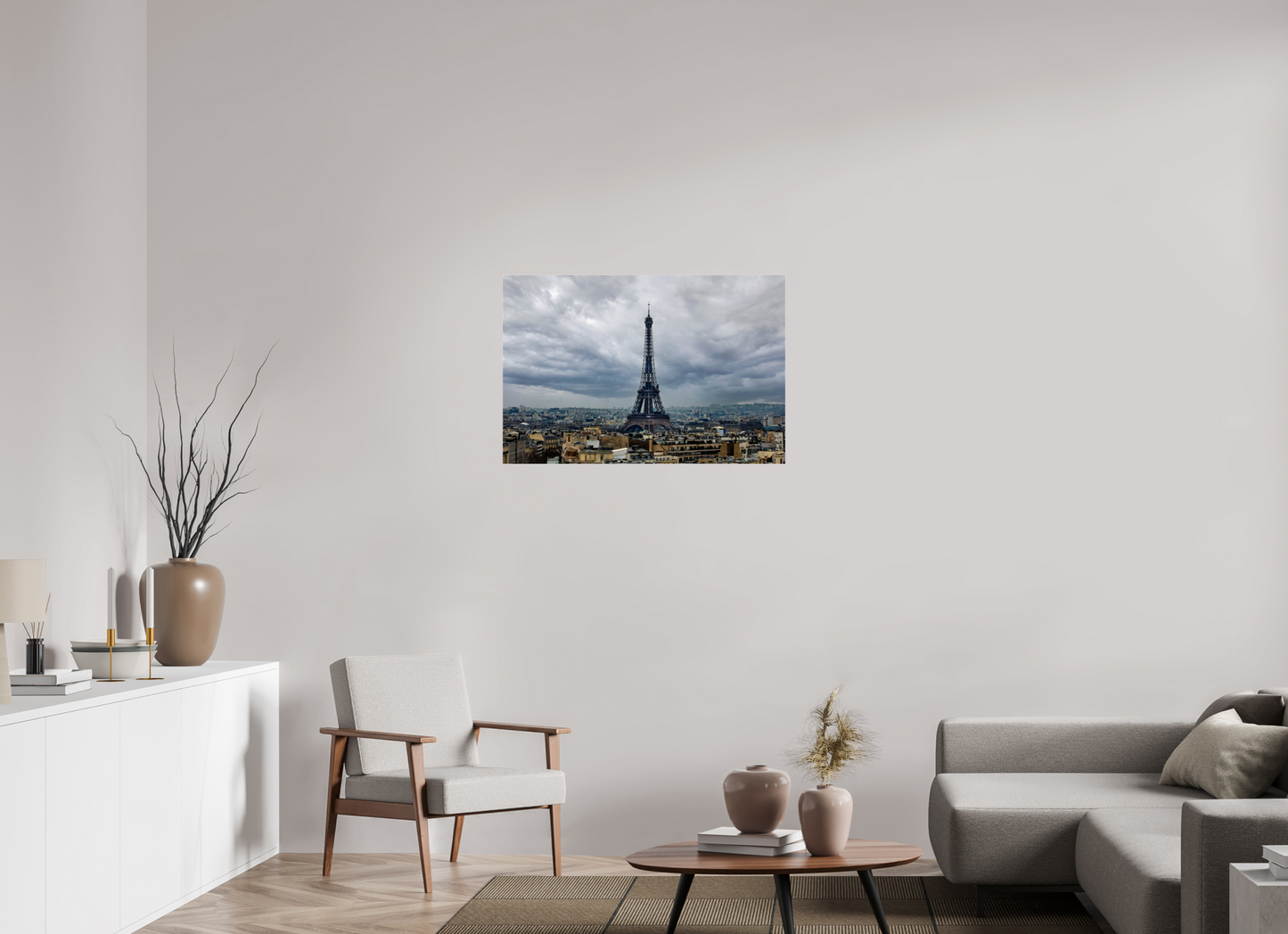 36 x 24″, Photo Print Under Acrylic Glass Eiffel Tower