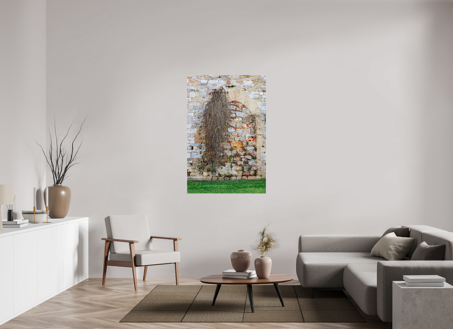 36 x 54″, Photo Print Under Acrylic Glass City Wall of Pisa