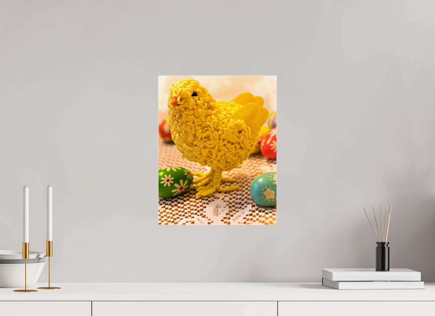 12 x 15.1″, Photo Print Under Acrylic Glass Easter Eggs II