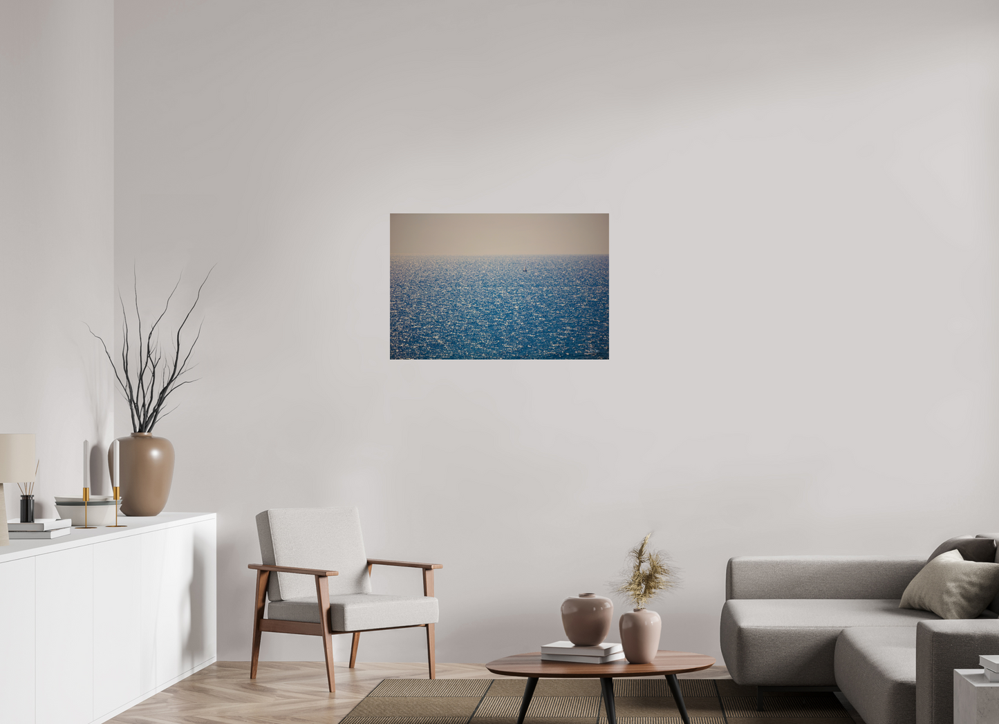 36 x 24″, Photo Print Under Acrylic Glass Sailboat of Italy