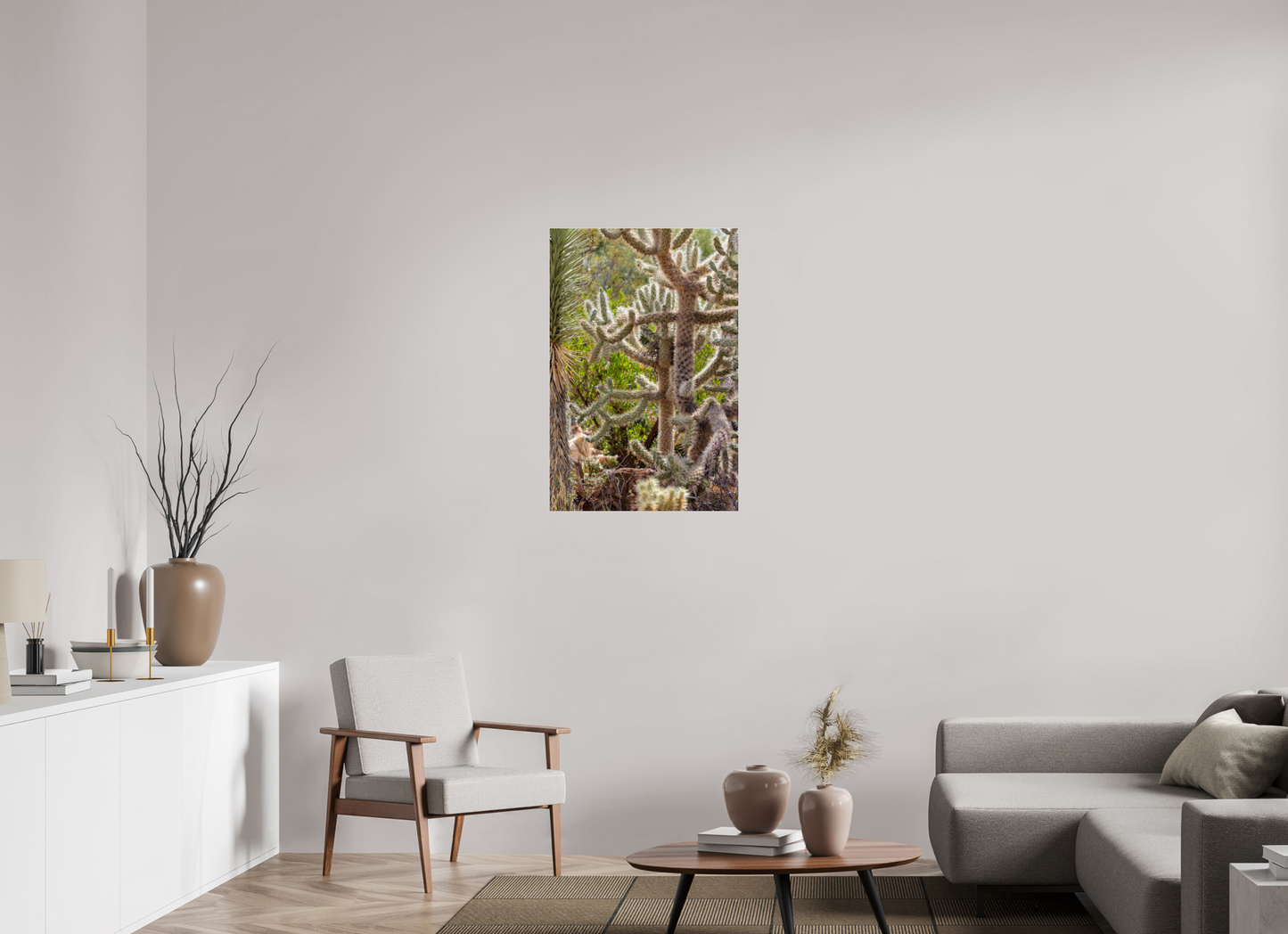 24 x 36″, Photo Print Under Acrylic Glass Cactus Wild Party