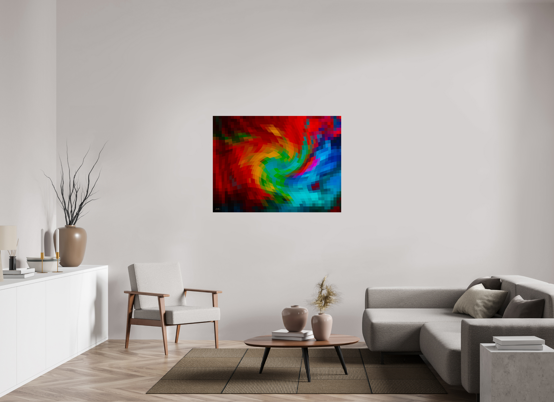 48 x 36″, Photo Print Under Acrylic Glass Groovin' and Movin' II