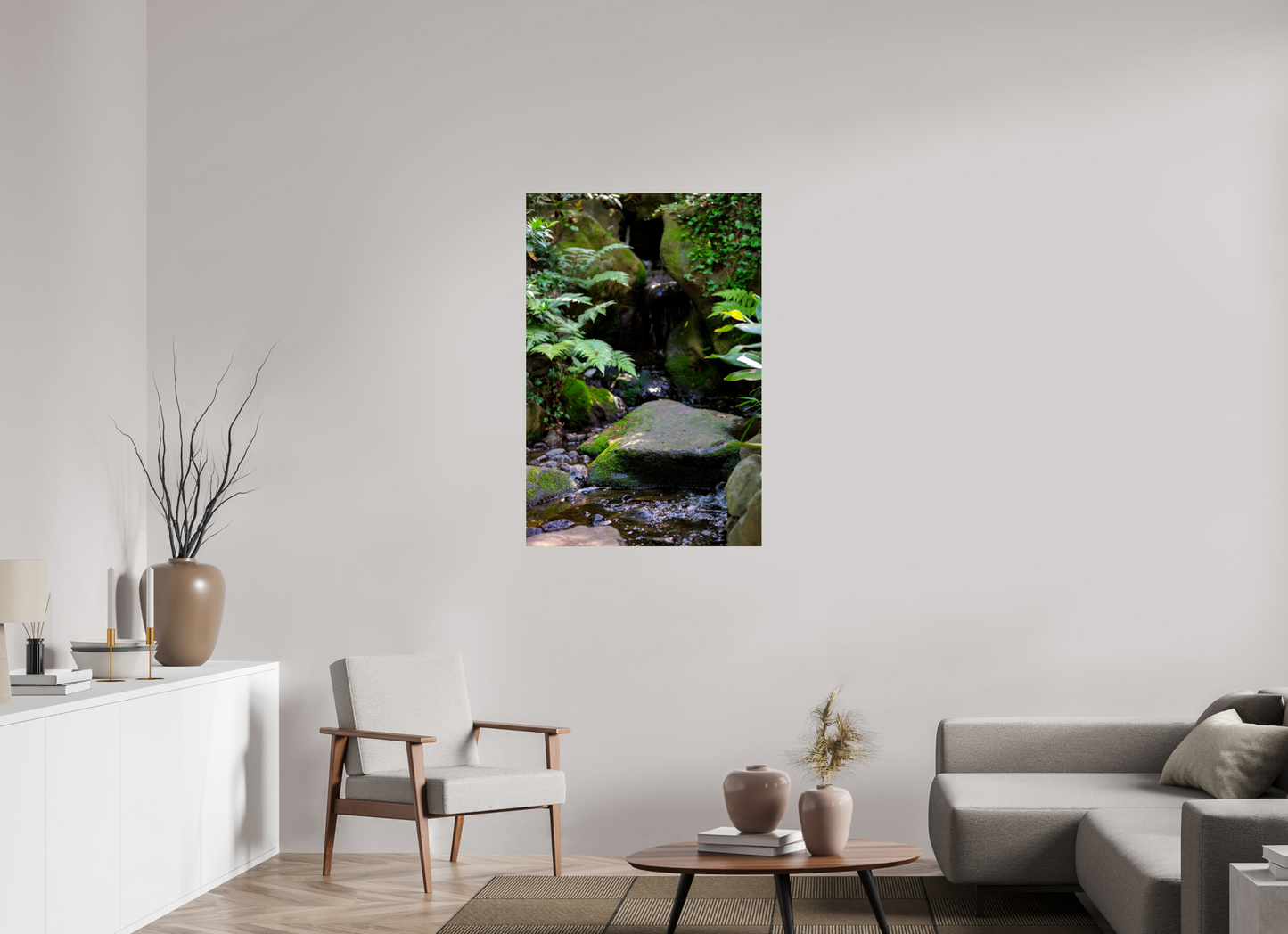 30 x 45″, Photo Print Under Acrylic Glass Gardens of Tokyo IV