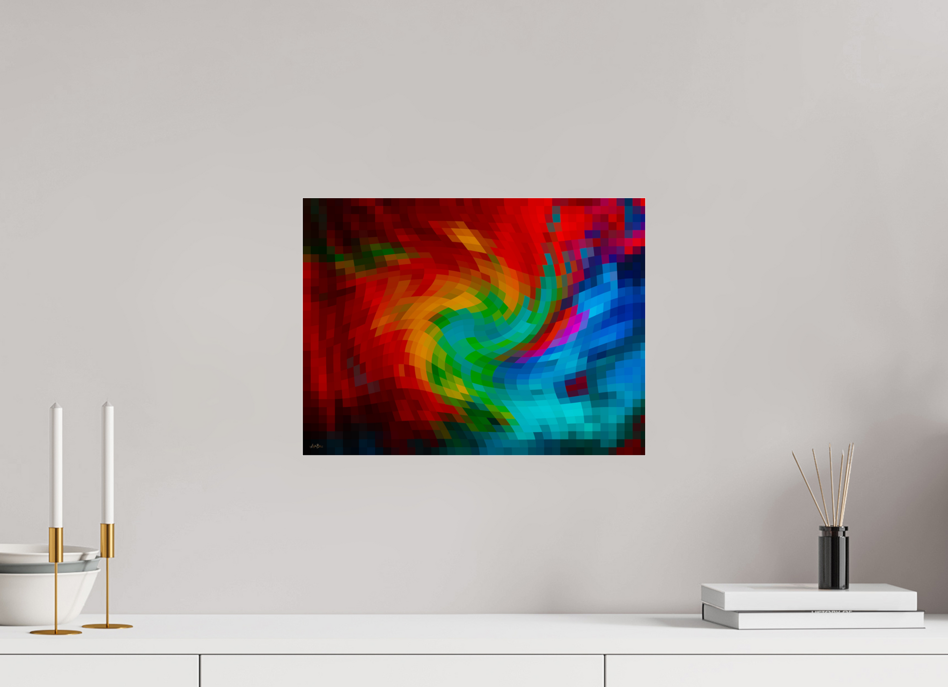 16 x 12″, Photo Print Under Acrylic Glass Groovin' and Movin' II
