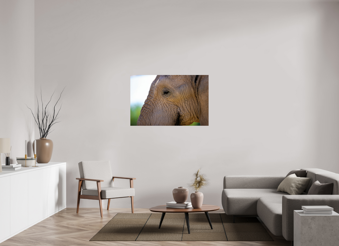 47.8 x 31″, Photo Print Under Acrylic Glass Ellie In Deep Thought