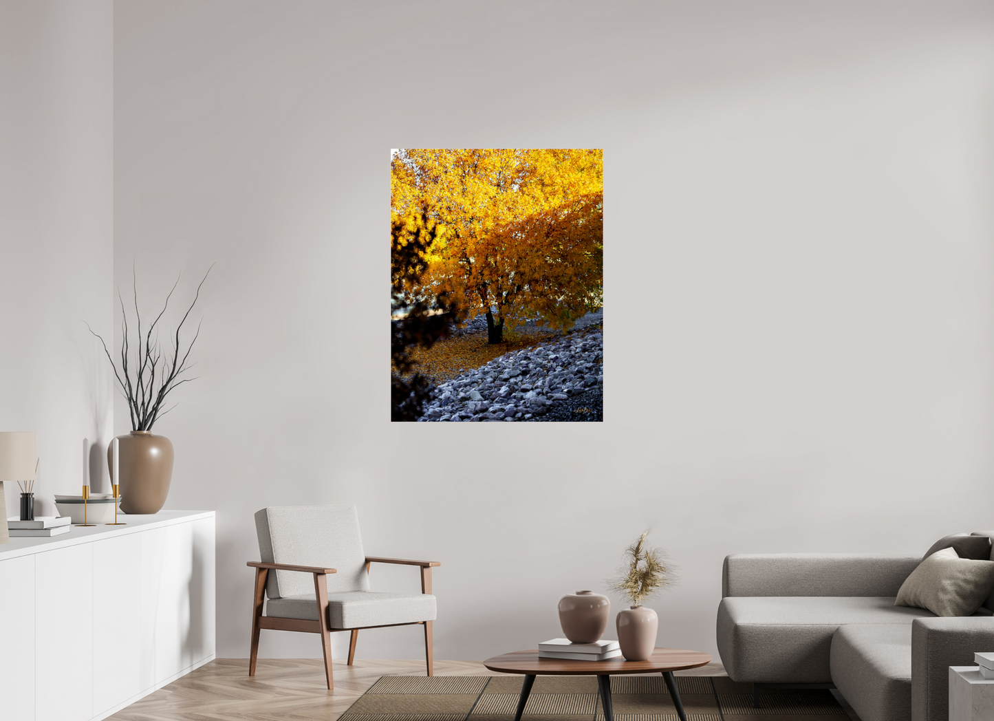 35 x 45″, Photo Print Under Acrylic Glass December in Arizona