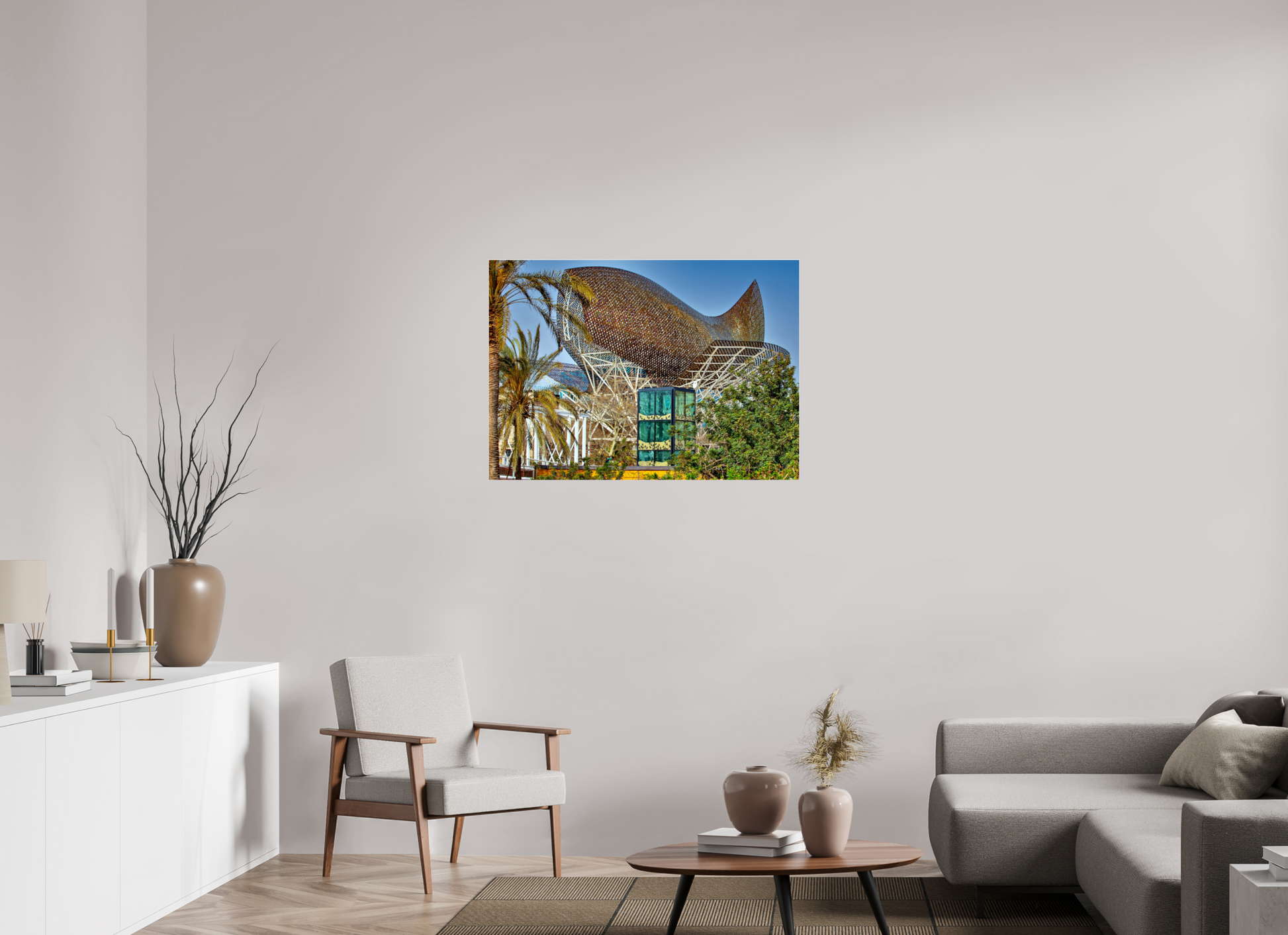 39.5 x 28″, Photo Print Under Acrylic Glass Latin Palace