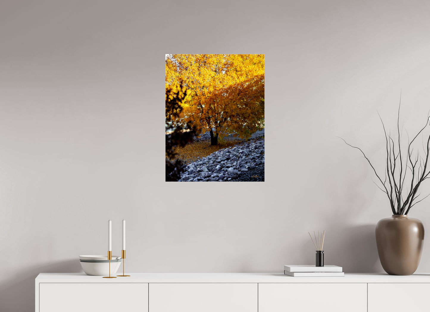 20 x 25.7″, Photo Print Under Acrylic Glass December in Arizona