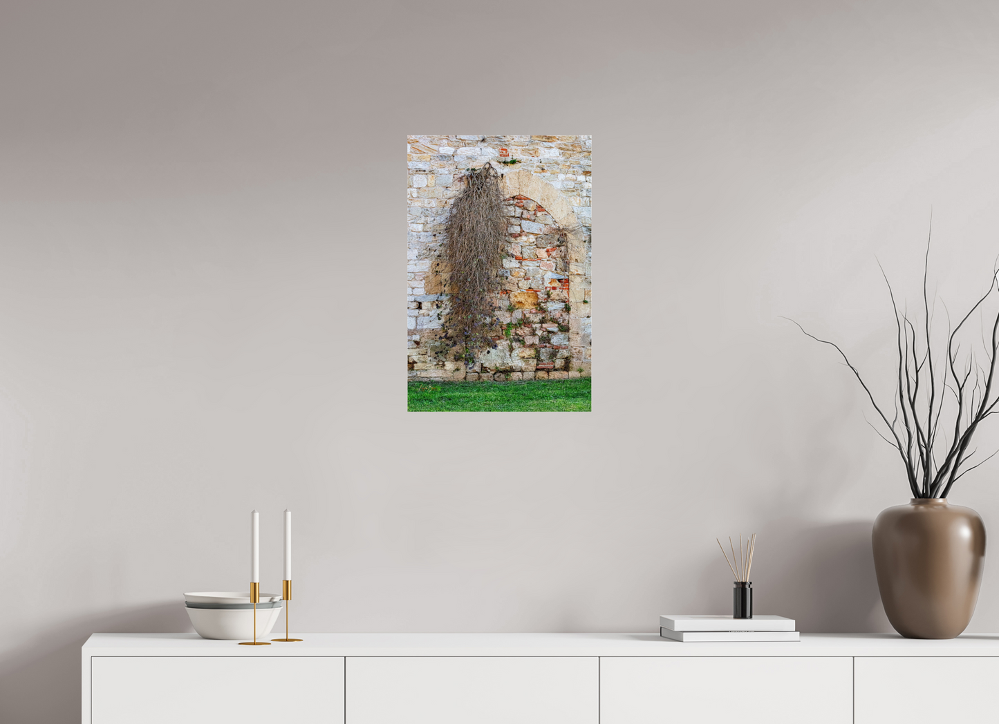 16 x 24″, Photo Print Under Acrylic Glass City Wall of Pisa