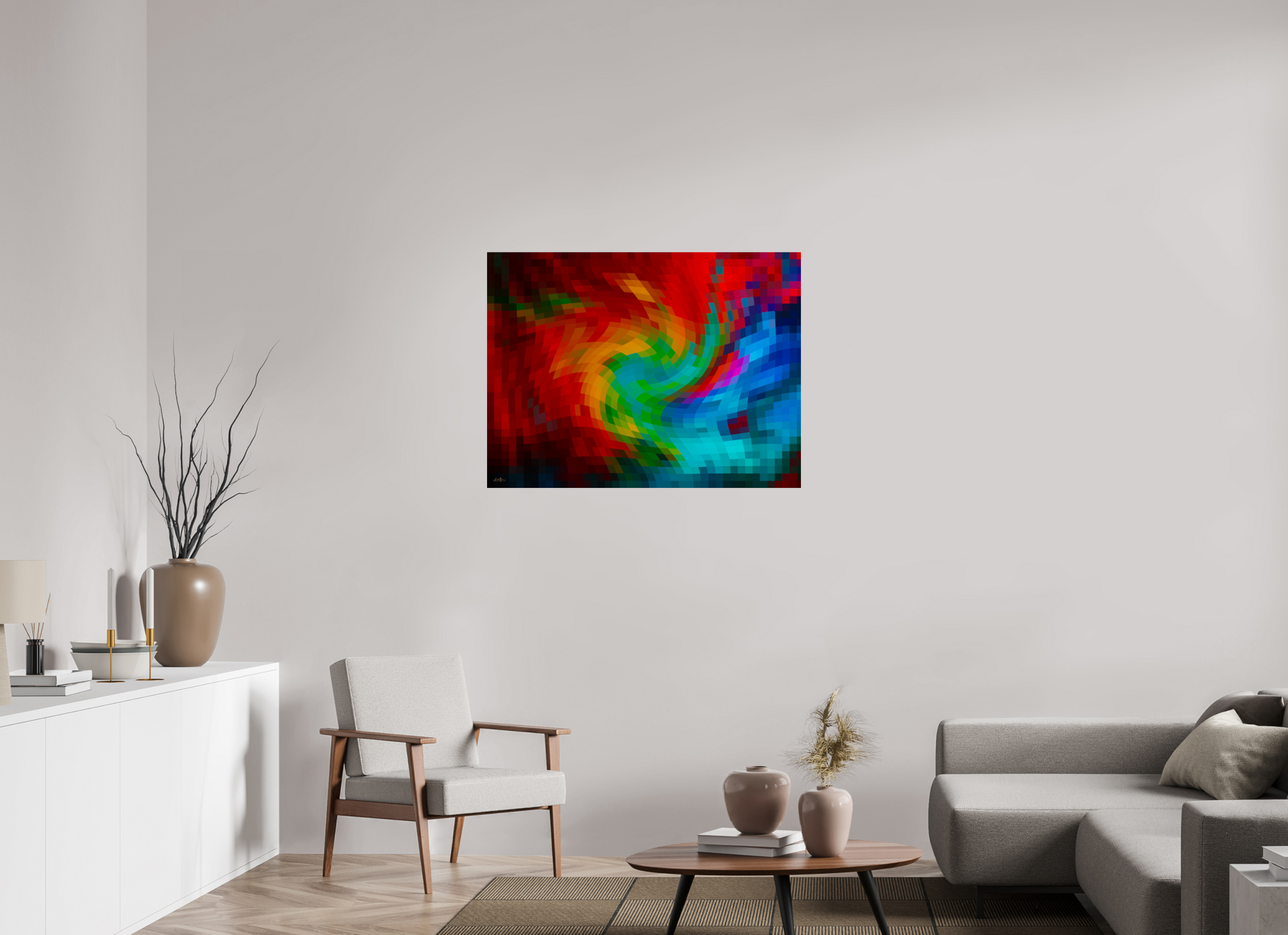 40 x 30″, Photo Print Under Acrylic Glass Groovin' and Movin' II