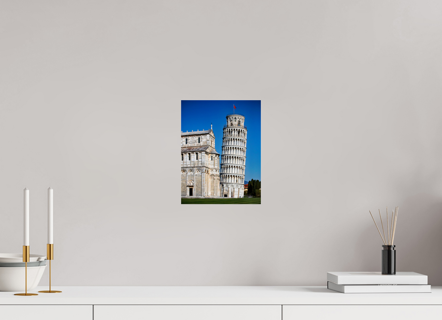 8 x 10.4″, Photo Print Under Acrylic Glass Piazza dei Miracoli