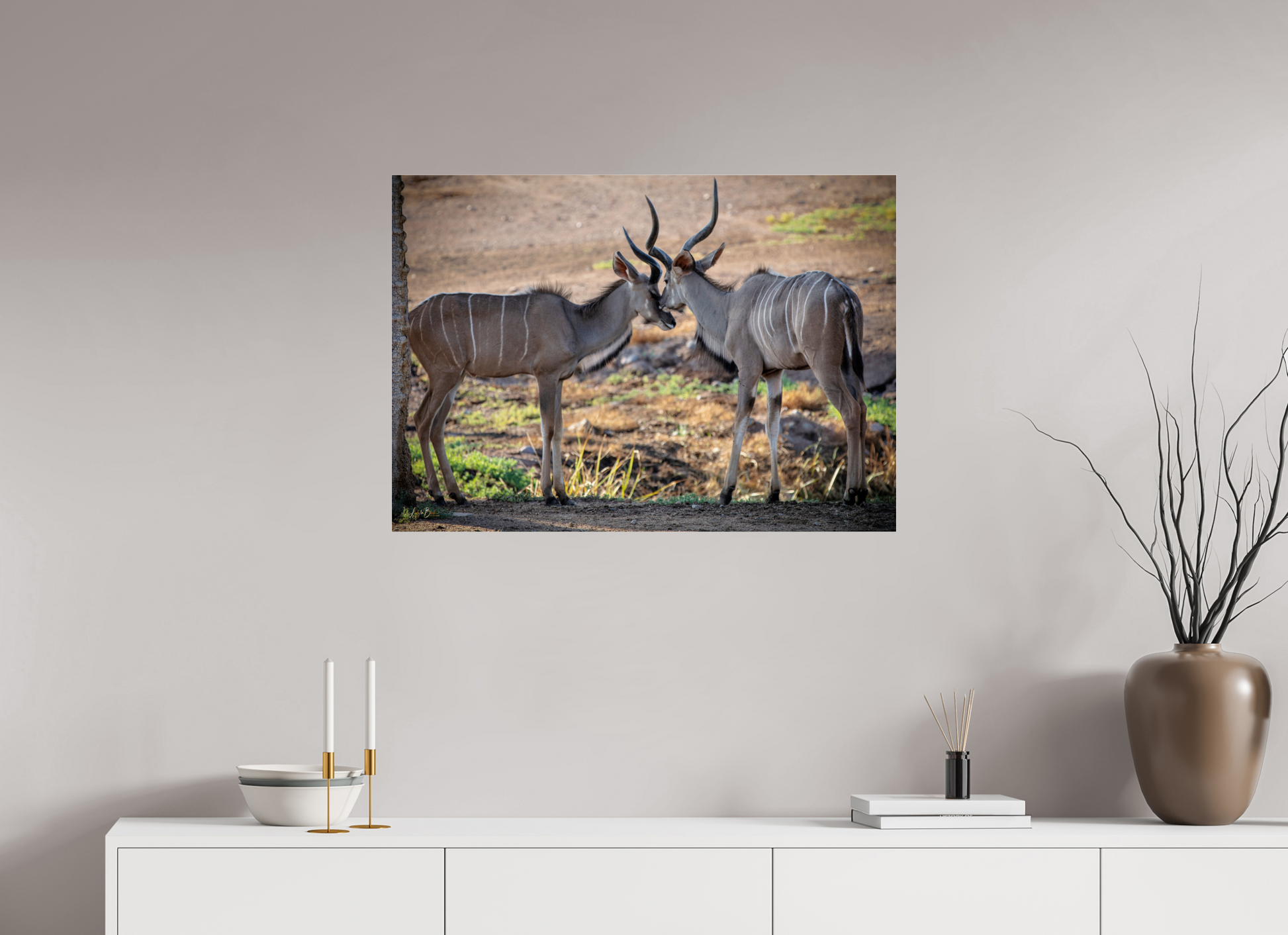 34 x 24″, Photo Print Under Acrylic Glass Love You, Too