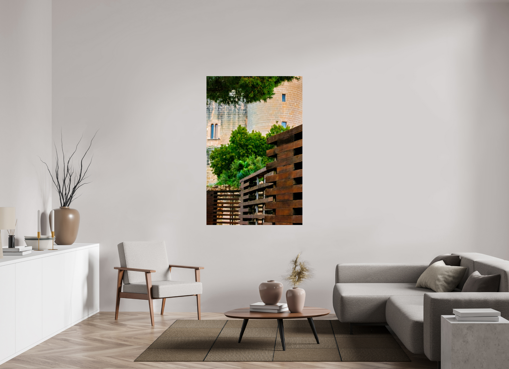 39 x 60.6″, Photo Print Under Acrylic Glass Spain Castle V