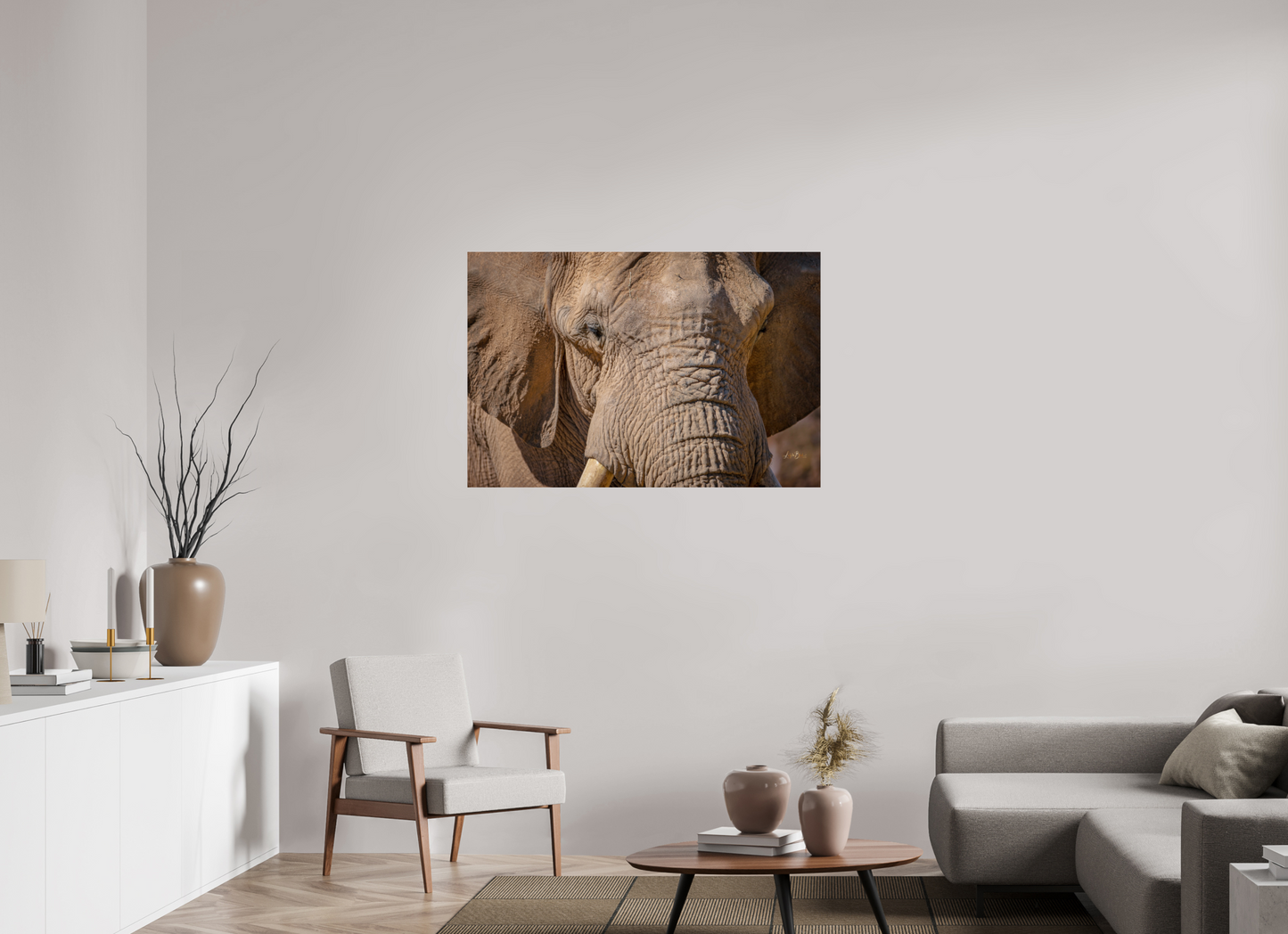 45 x 30″, Photo Print Under Acrylic Glass Ellie All Ears