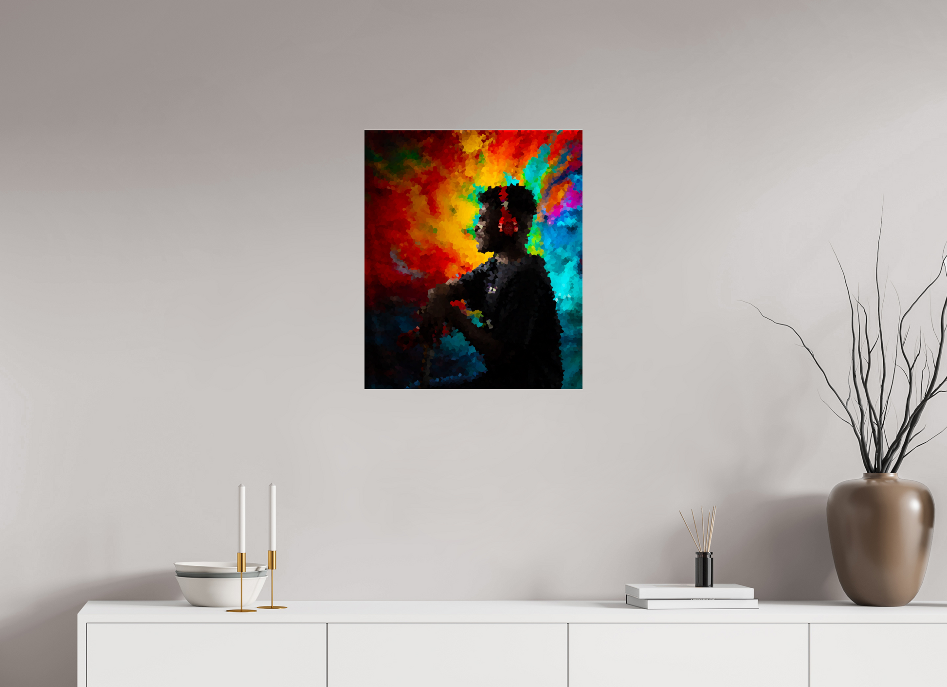 20 x 23.7″, Photo Print Under Acrylic Glass Groovin' and Movin'